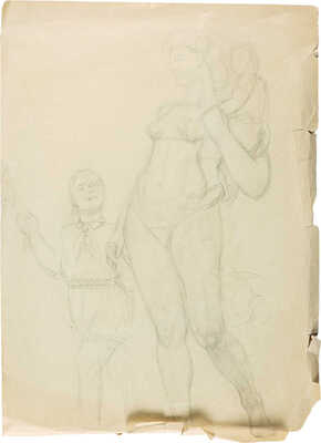 Чеков Леонид Дмитриевич.  Архив художника (более 100 зарисовок)